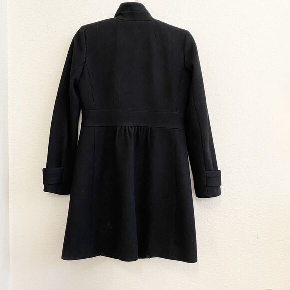 Elegant Black Women's Coat - Picture 8 of 13